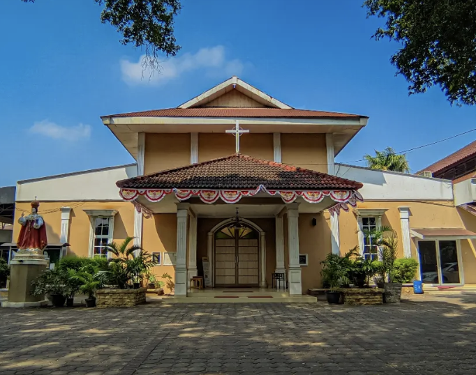 Kondisi Gereja Katolik Kristus Raja Serang saat ini